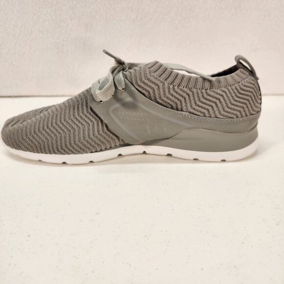 UGG Willows Ii Knit Lace Up Nubuck Leather Trainer Cobble Women's Size 8 NWOT - Picture 5 of 11